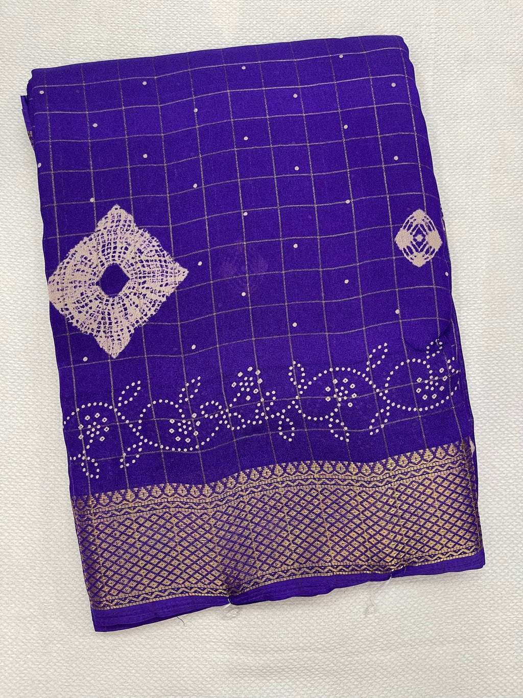 Viscose georgette saree