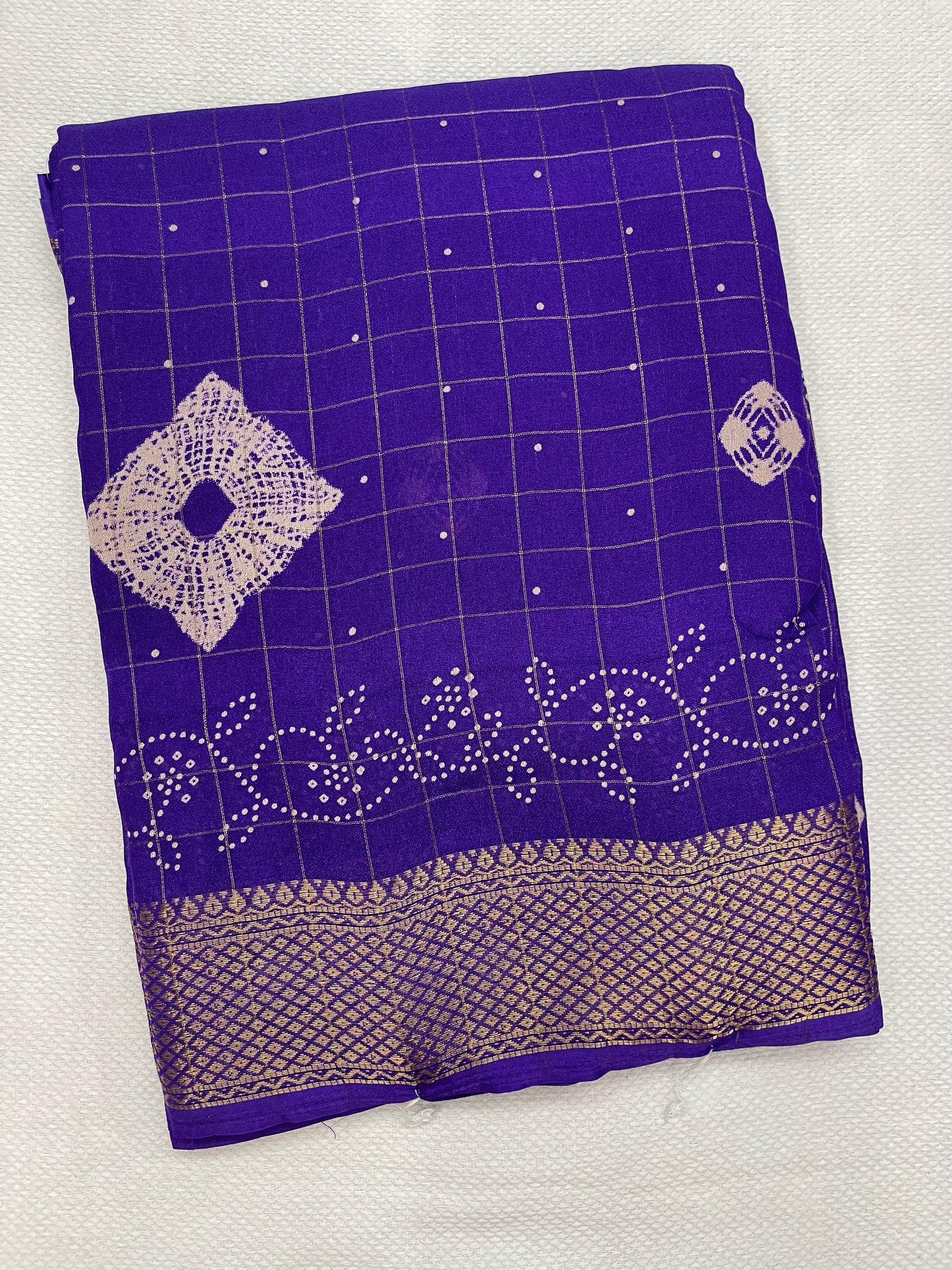 Viscose georgette saree