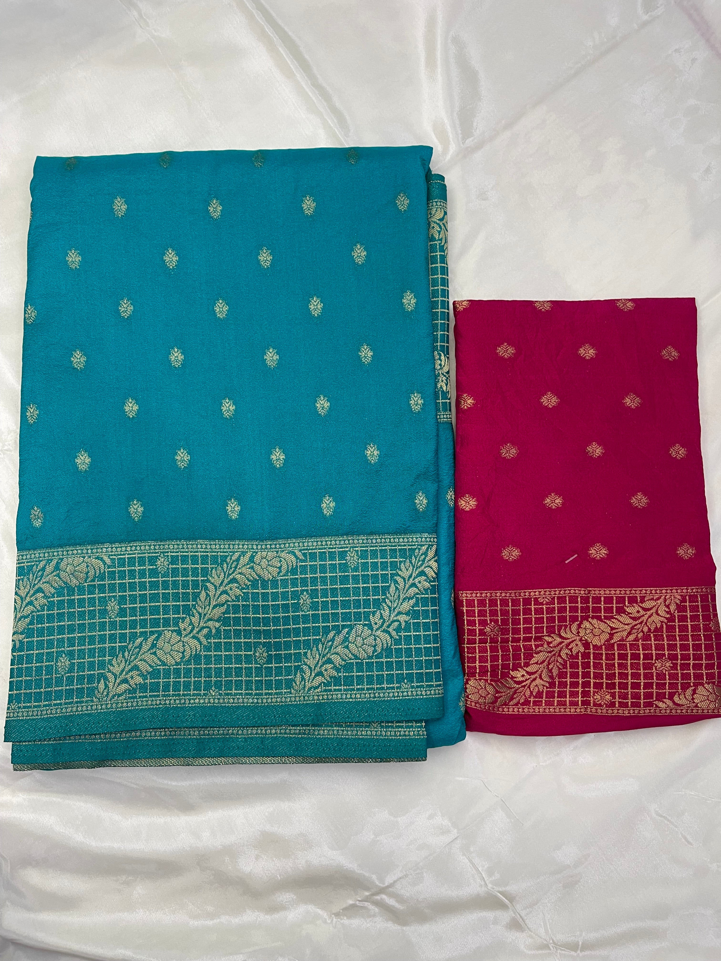 Fancy georgette saree