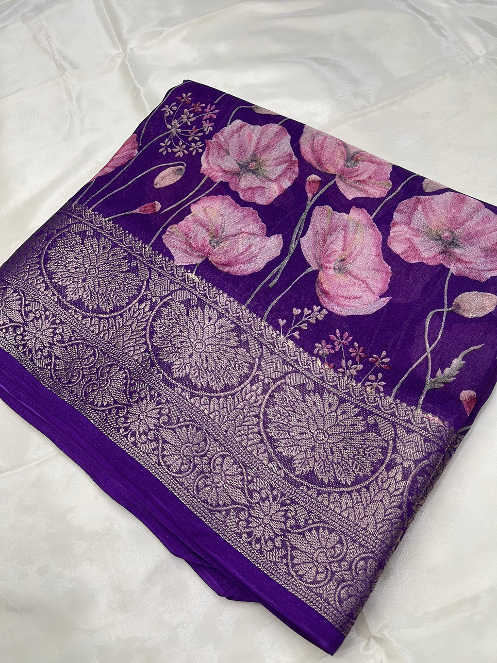 Fancy floral georgette