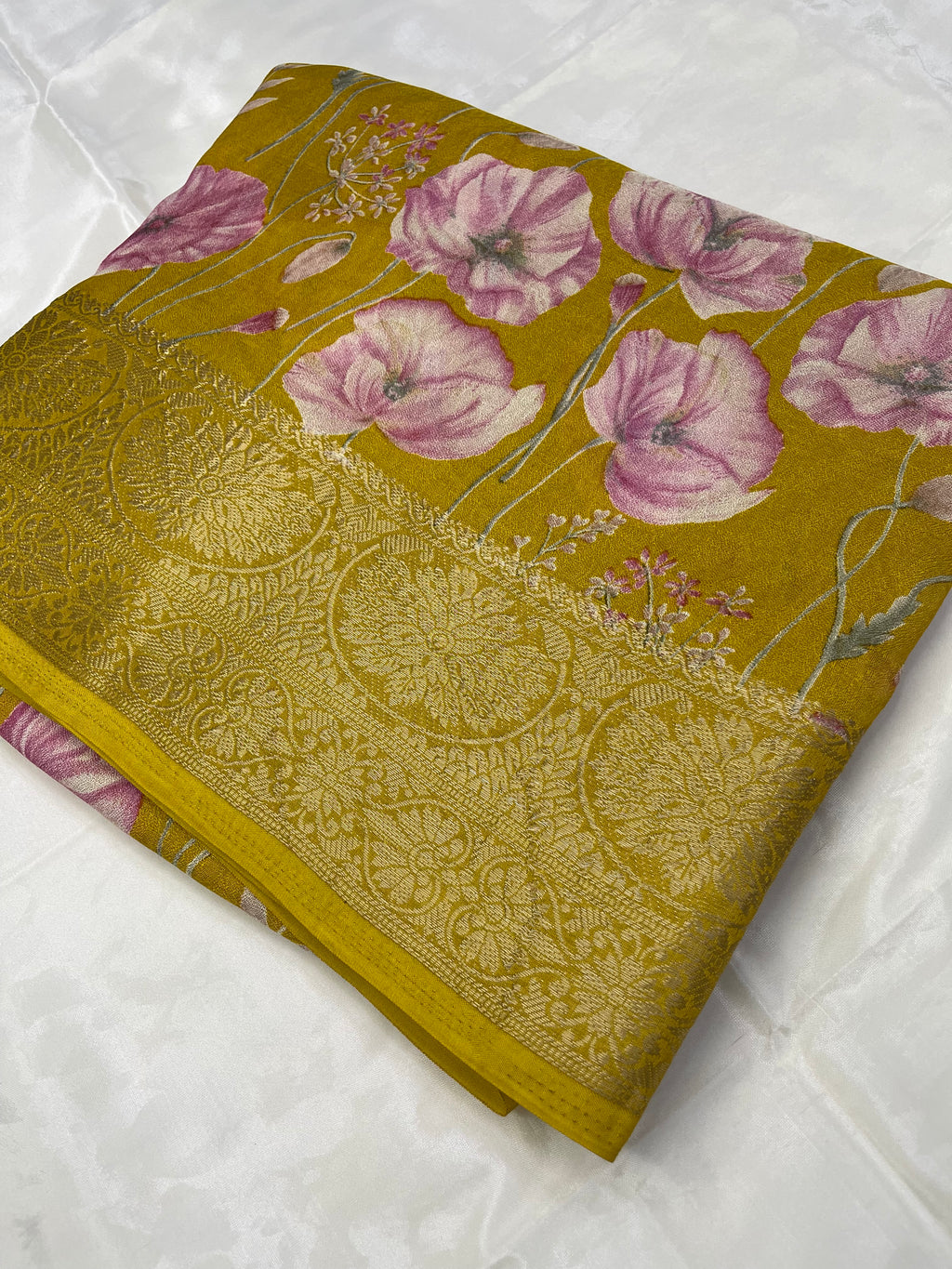 Fancy floral georgette