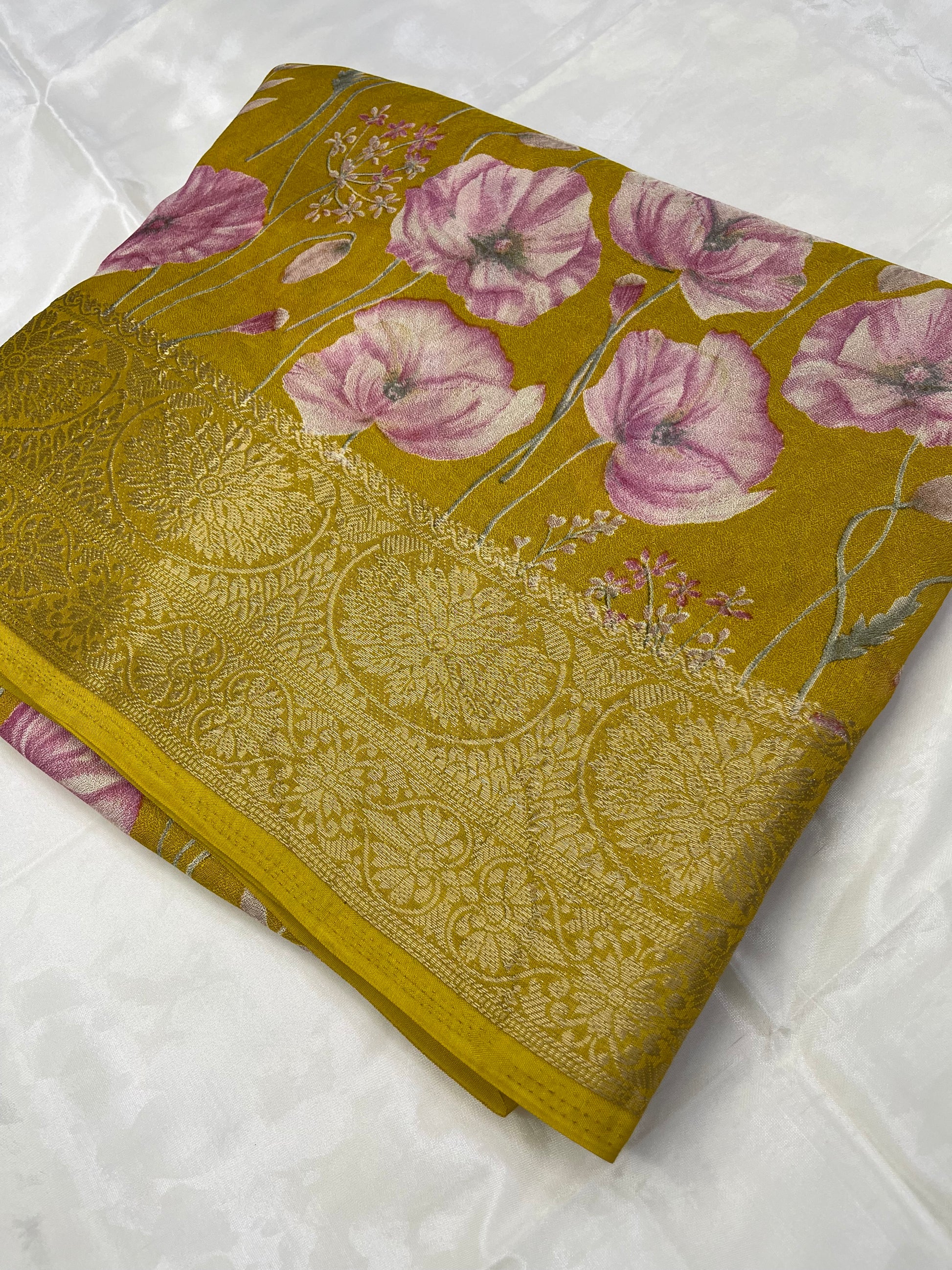 Fancy floral georgette