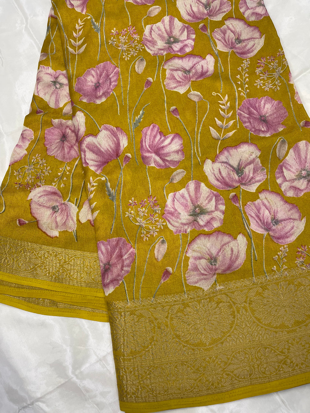 Fancy floral georgette