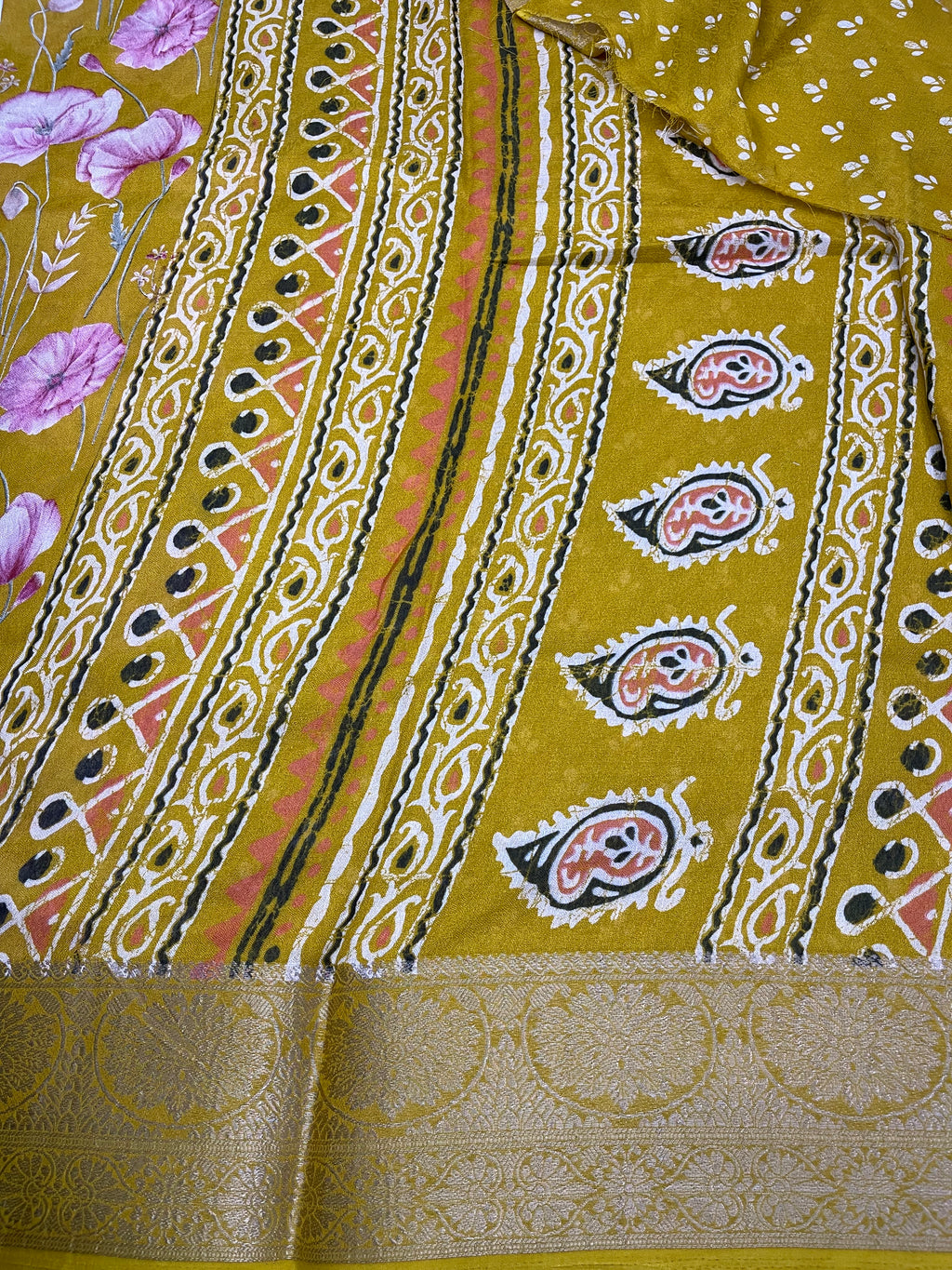 Fancy floral georgette