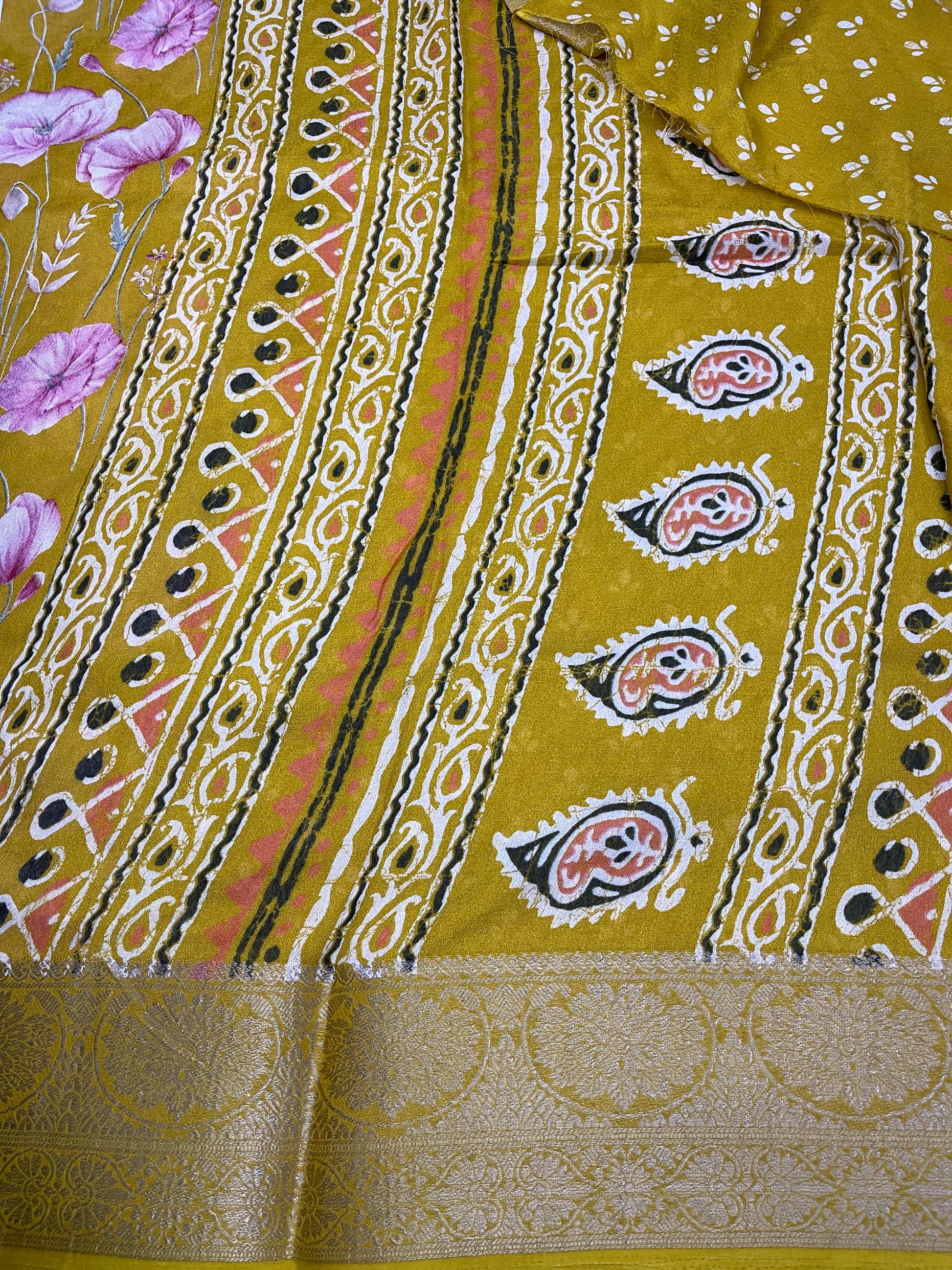 Fancy floral georgette