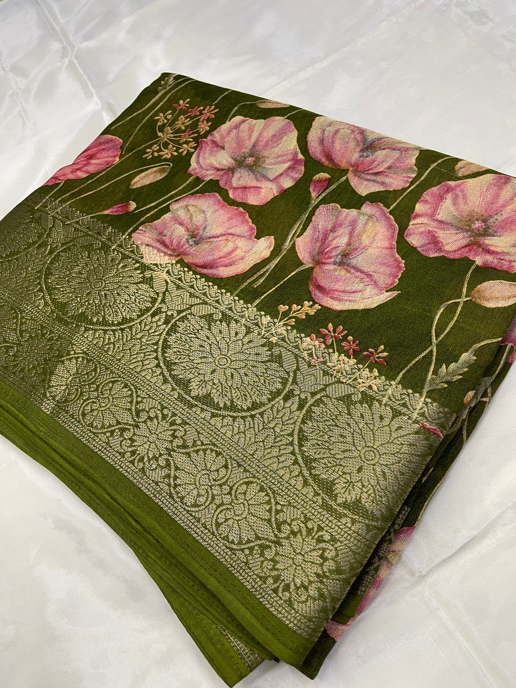 Fancy floral georgette