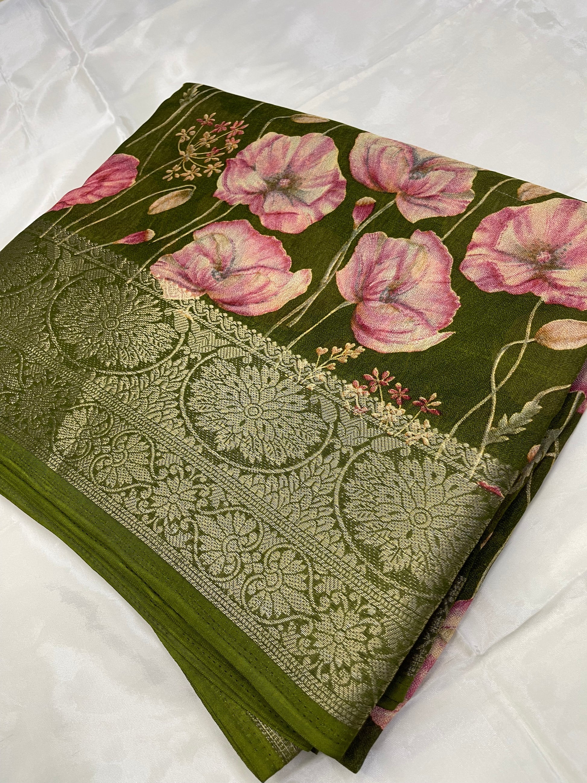 Fancy floral georgette