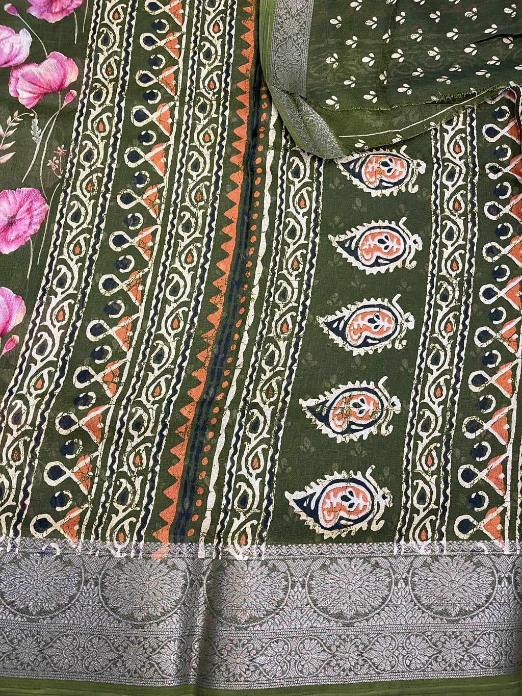 Fancy floral georgette