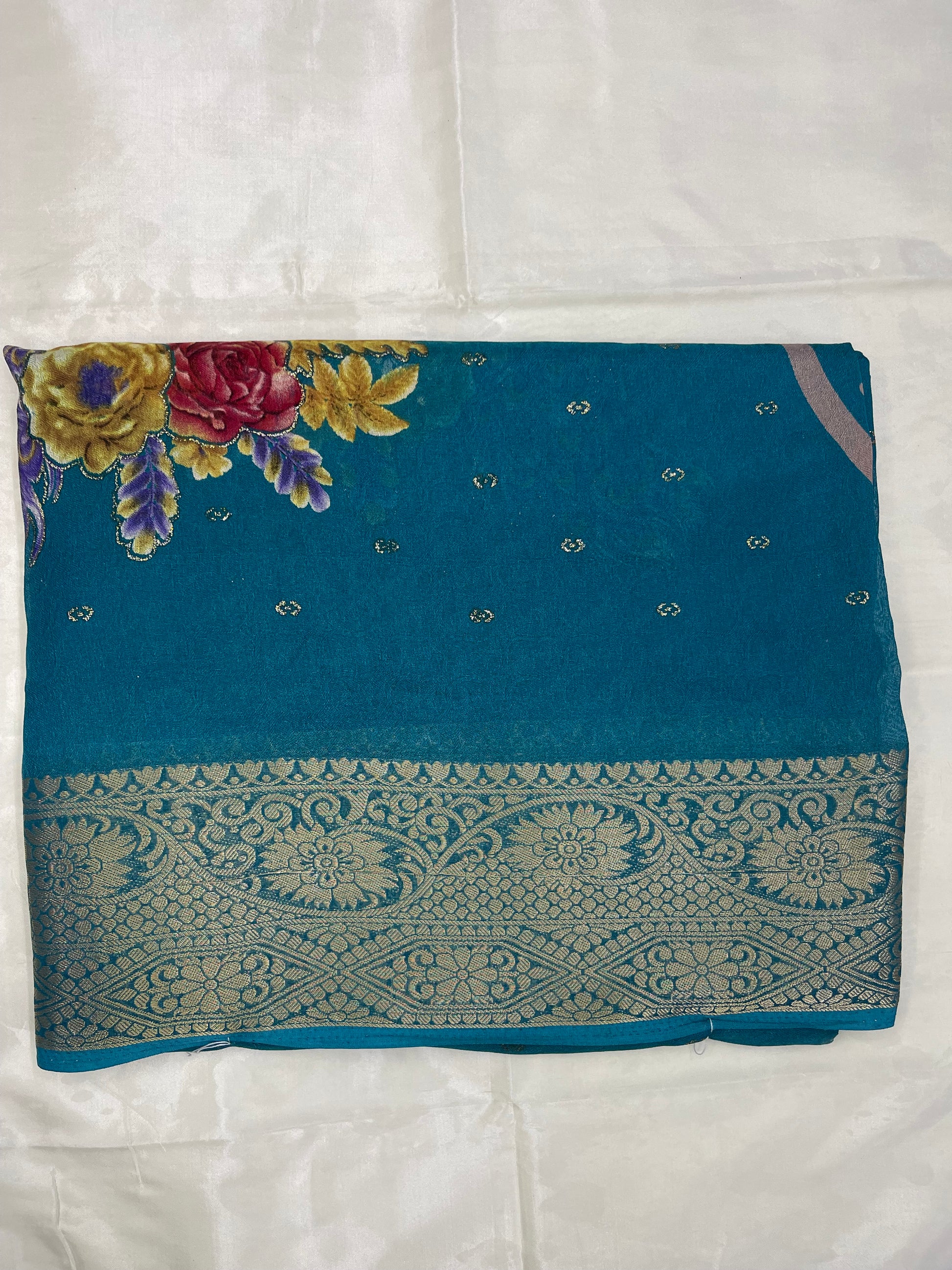 Chinon georgette sarees