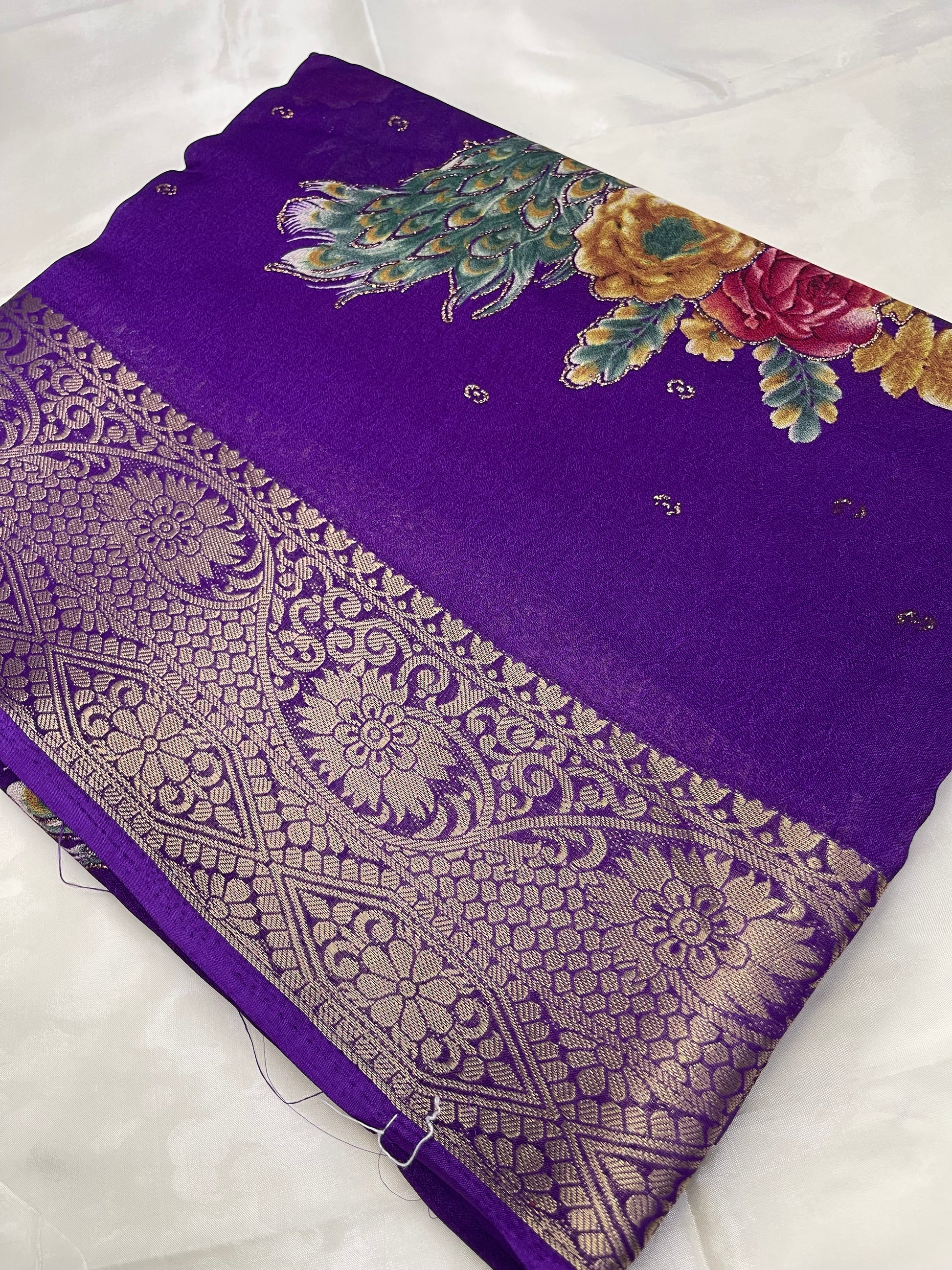 Chinon georgette sarees