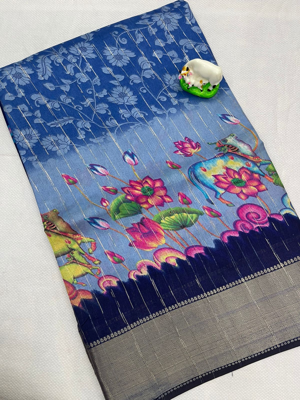 Beautiful Pichwai digital print saree