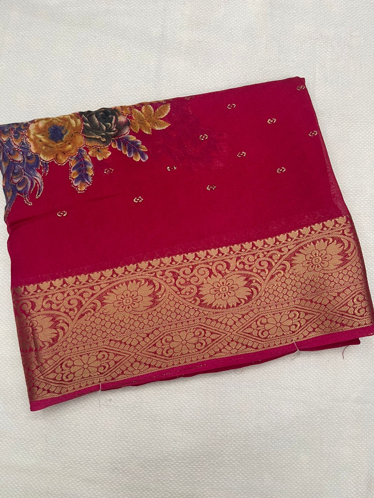 Soft georgette Saree