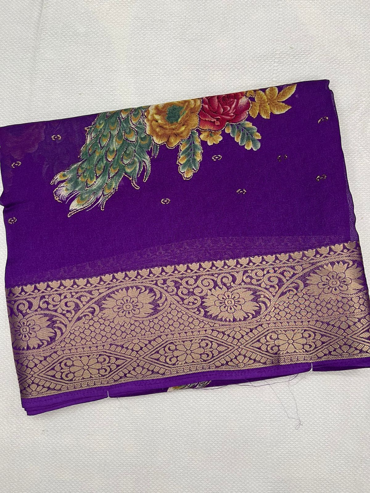 Soft georgette Saree